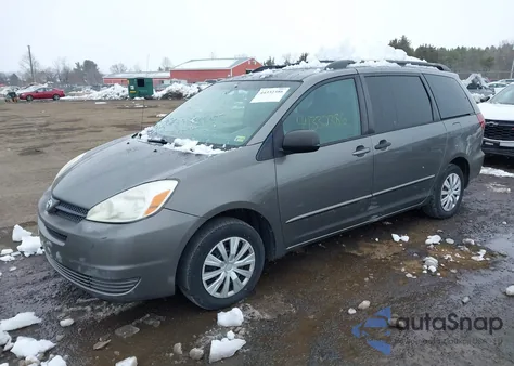 2005 Toyota Sienna Le from USA, damaged, VIN 5TDZA23C75S336383